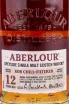 Этикетка Aberlour Speyside in tube 0.7 л