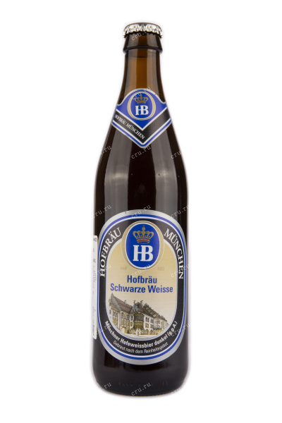 Пиво Hofbrau Schwarze Weisse  0.5 л