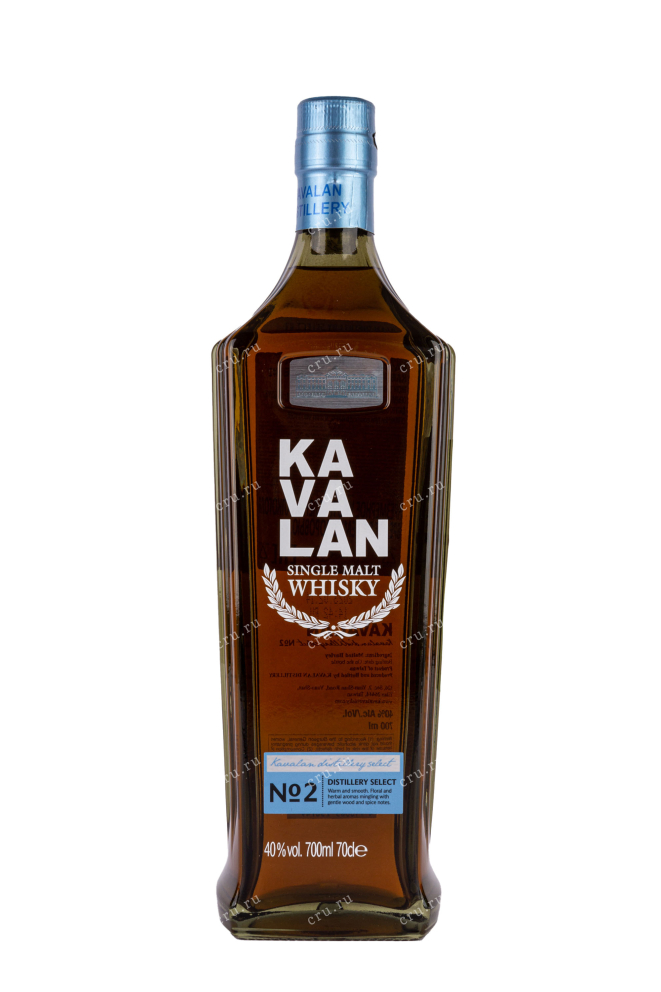 Бутылка  Kavalan Distillery Select #2 with gift box 0.7 л