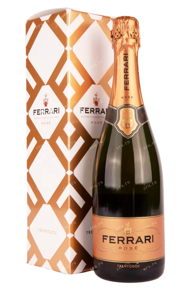 Игристое вино Ferrari Rose Brut Trento DOC  0.75 л