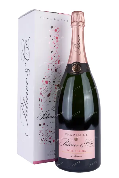 Шампанское Champagne Palmer & Co Rose Solera gift box  1.5 л