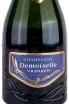 Этикетка Vranken Demoiselle Brut with gift box 2018 0.75 л