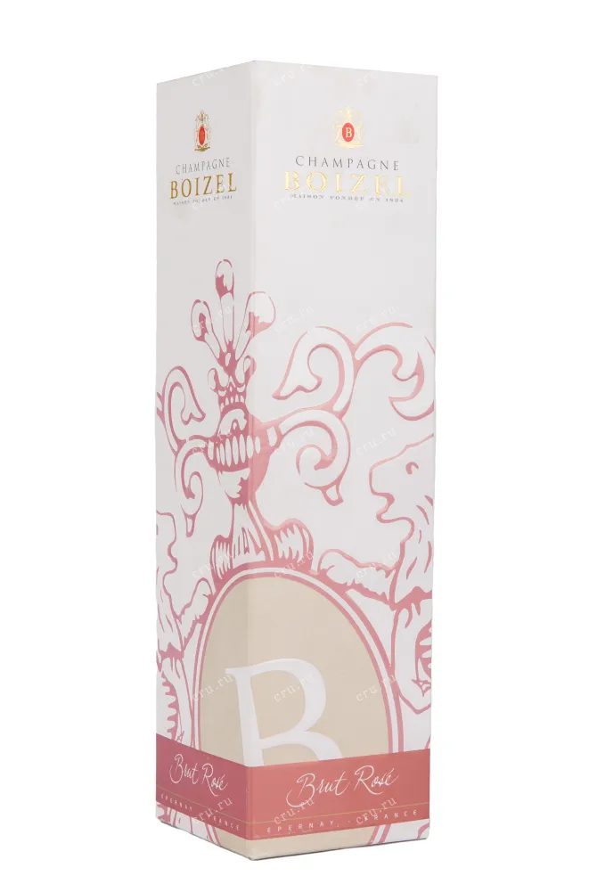 Подарочная коробка игристого вина Boizel Brut Rose with gift box 0.75 л