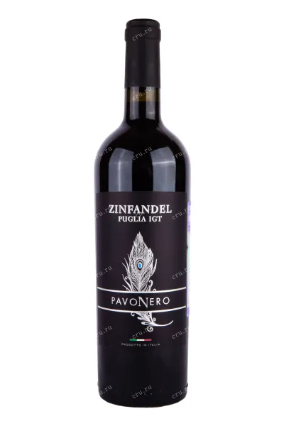 Вино Pavo Nero Zinfandel Puglia 2022 0.75 л