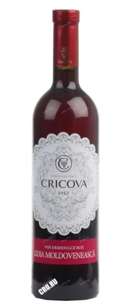 Вино Cricova 1952 Lidya Moldavskaya Lace Range 0.75 л