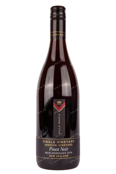 Вино Villa Maria Single Vineyard Seddon Pinot Noir 2018 0.75 л