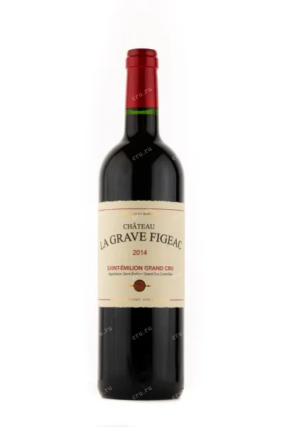 Вино Chateau La Grave Figeac Saint-Emilion Grand Cru AOC 2014 0.75 л