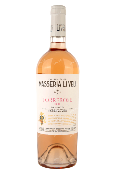 Вино Masseria Li Veli Torrerose IGT 2021 0.75 л