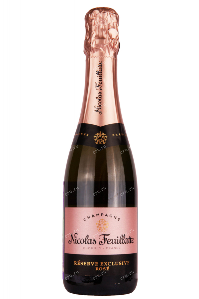 Шампанское Nicolas Feuillatte Reserve Exclusive Rose 2016 0.375 л
