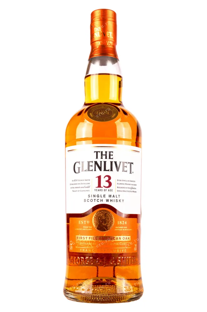 Бутылка The Glenlivet 13 Years Old gift box 0.7 л