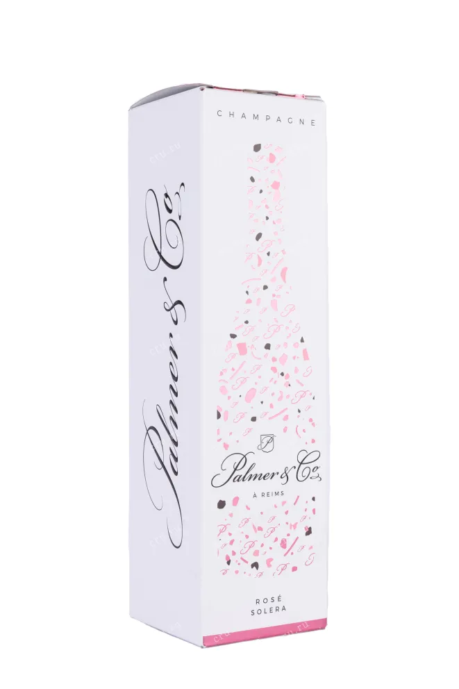 Подарочная коробка Champagne Palmer & Co Rosé Solera gift box 0.75 л