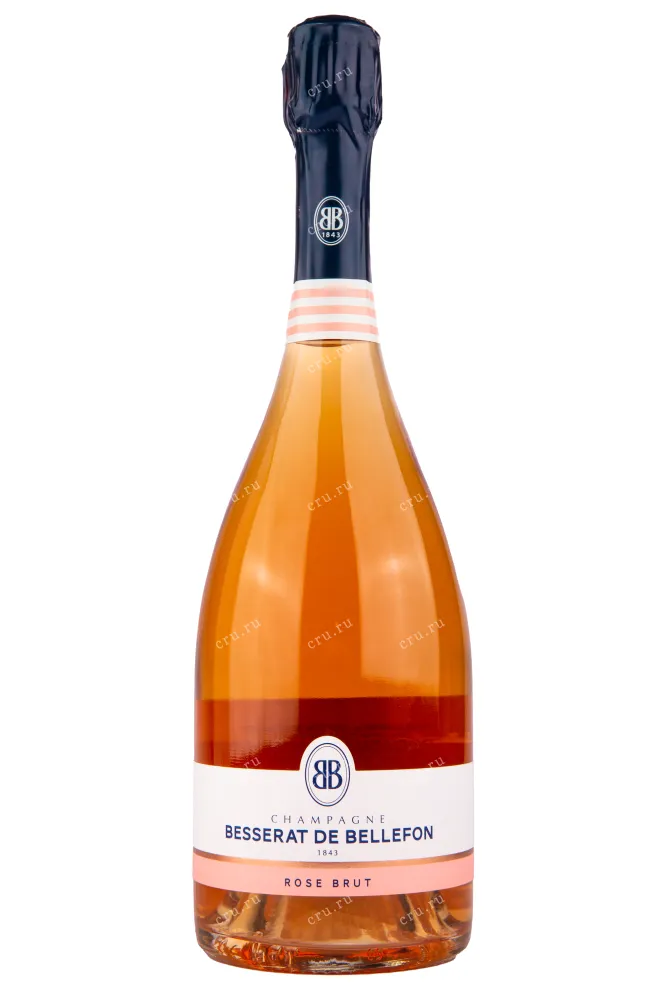 Шампанское Besserat de Bellefon Cuvee des Moines Rose 0.75 л