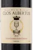Этикетка вина Clos Albertus Saint-Georges Saint-Emilion AOC 2015 0.75 л