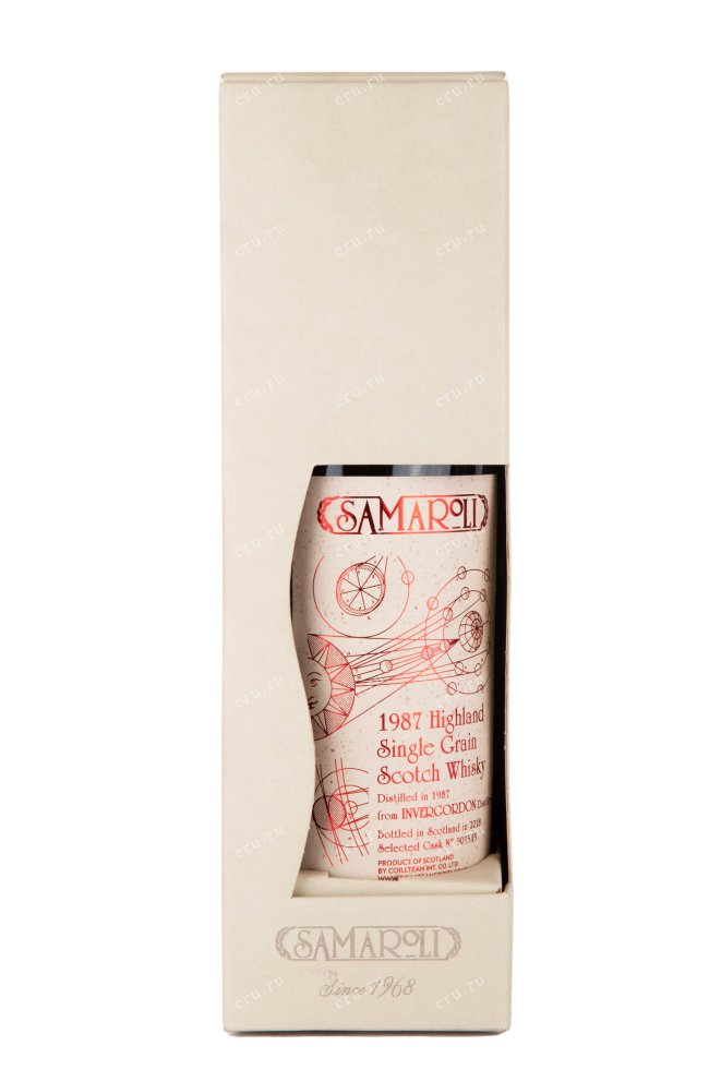 Виски Samaroli Invergordon 1987 0.7 л