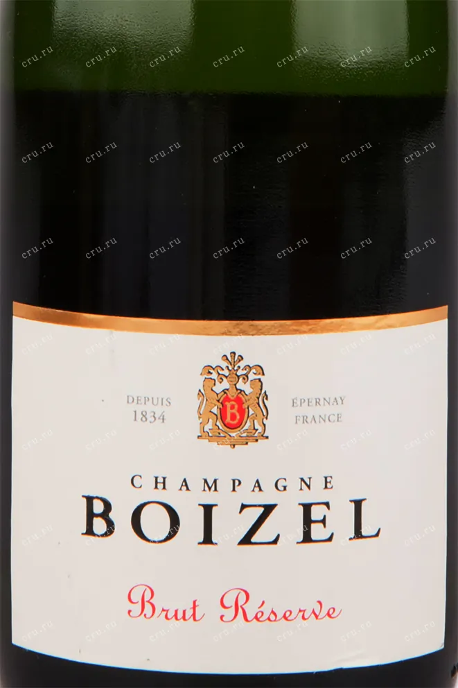 Этикетка игристого вина Boizel Brut Reserve 0.375 л