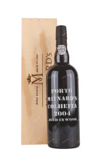 Портвейн Maynards Colheita Porto wooden box 2004 0.75 л