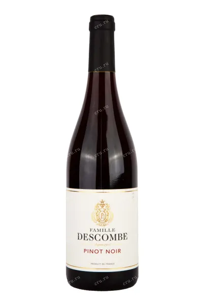 Вино Famille Descombe Pinot Noir 2021 0.75 л