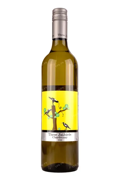 Вино Three Jailbirds Chardonnay 2022 0.75 л