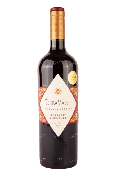 Вино Terramater Vineyard Cabernet Sauvignon Reserve 2021 0.75 л
