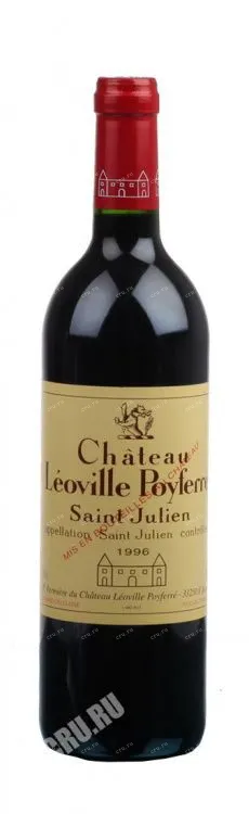 Вино Chateau Leoville Poyferre AOC Saint Julien 1996 0.75 л