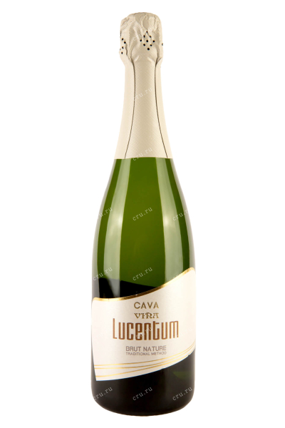 Игристое вино Cava Lucentum Brut Natur DO 2021 0.75 л