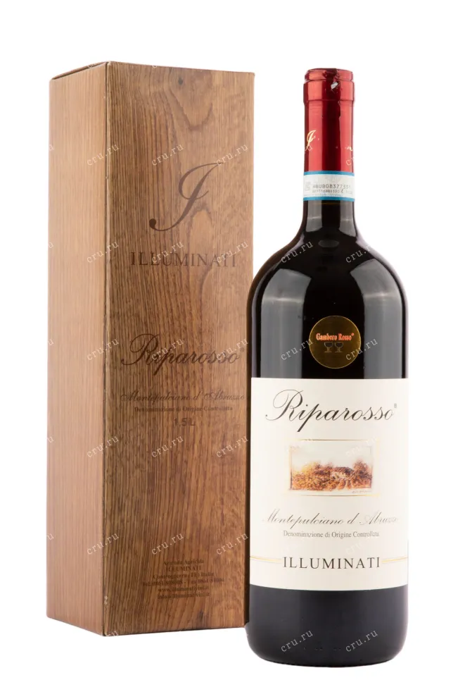 Вино Riparosso Montepulciano d'Abruzzo 2019 1.5 л