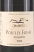 Вино Gilles Morat Pouilly-Fuisse Belemnites 2022 0.75 л