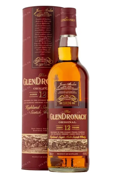 Виски Glendronach Original 12 years  0.7 л