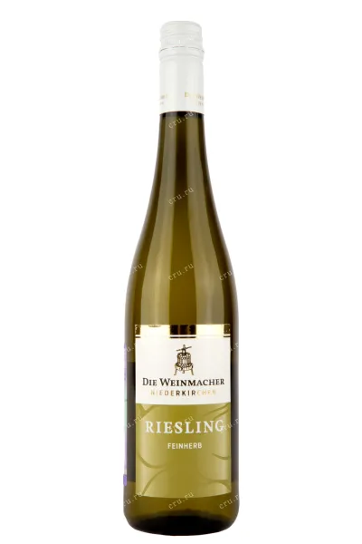 Вино Die Weinmacher Riesling Feinherb Qualitatswein 2020 0.75 л