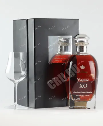 Коньяк Double Crown XO gift box   0.7 л