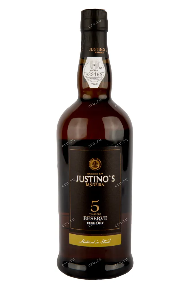 Мадейра Justinos Madeira Reserve Fine Dry 5 years 2016 0.75 л