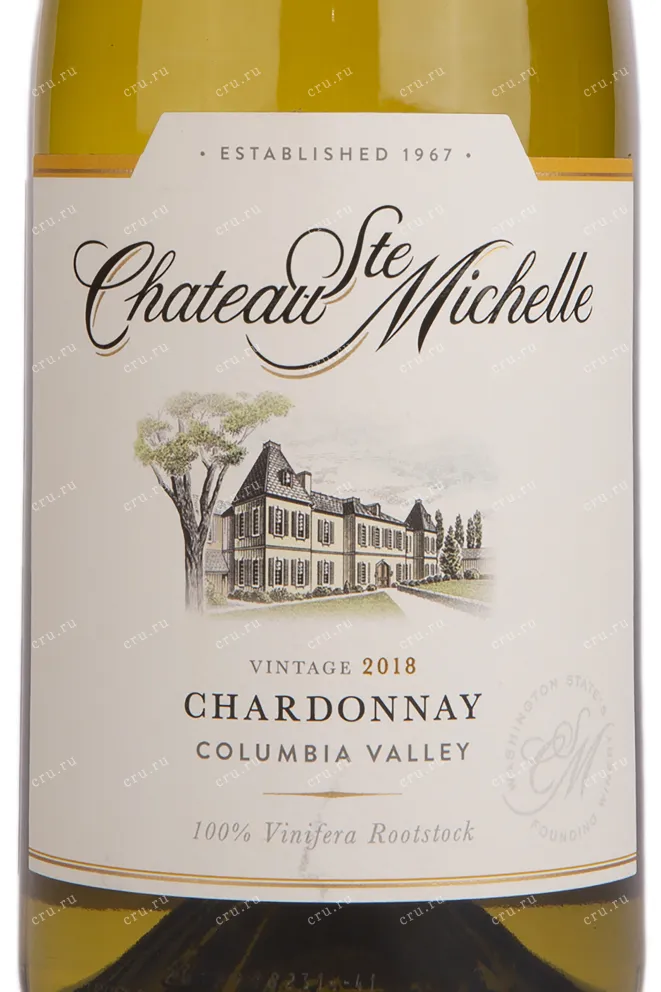 Вино Chateau Ste Michelle Chardonnay 0.75 л