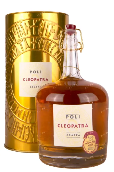 Граппа Poli Cleopatra Amarone Oro  0.7 л