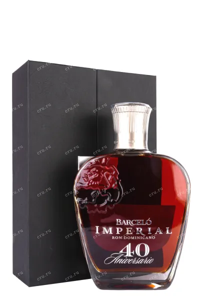 Ром Barcelo Imperial 40 Aniversario gift box  0.7 л