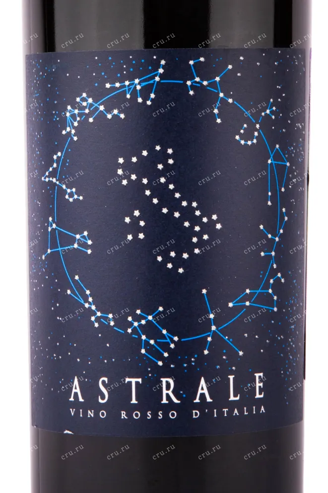 Этикетка Astrale Rosso 2022 0.75 л