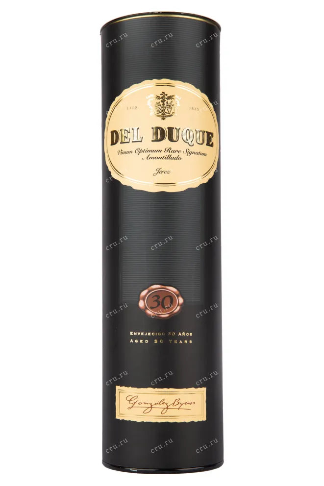 Херес Gonzalez Byass Del Duque Amontillado in tube 1989 0.75 л