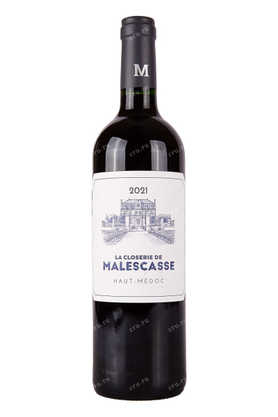 Вино La Closerie de Malescasse Haut-Medoc 2021 0.75 л