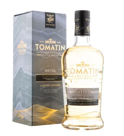 Виски Tomatin Metal  0.7 л