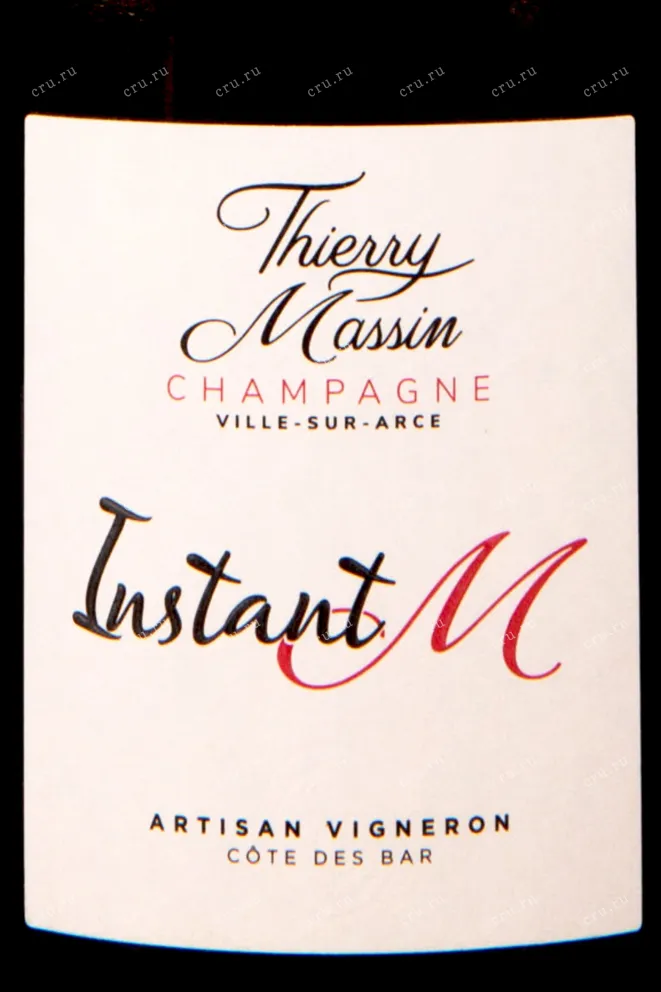 Этикетка Thierry Massin Instant M 0.75 л