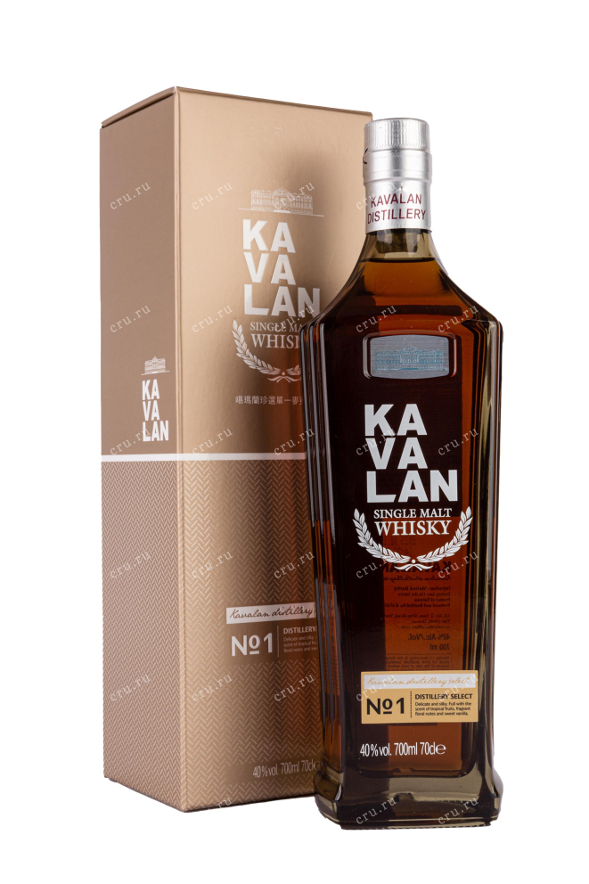 В подарочной коробке Kavalan Distillery Select #1 with gift box 0.7 л