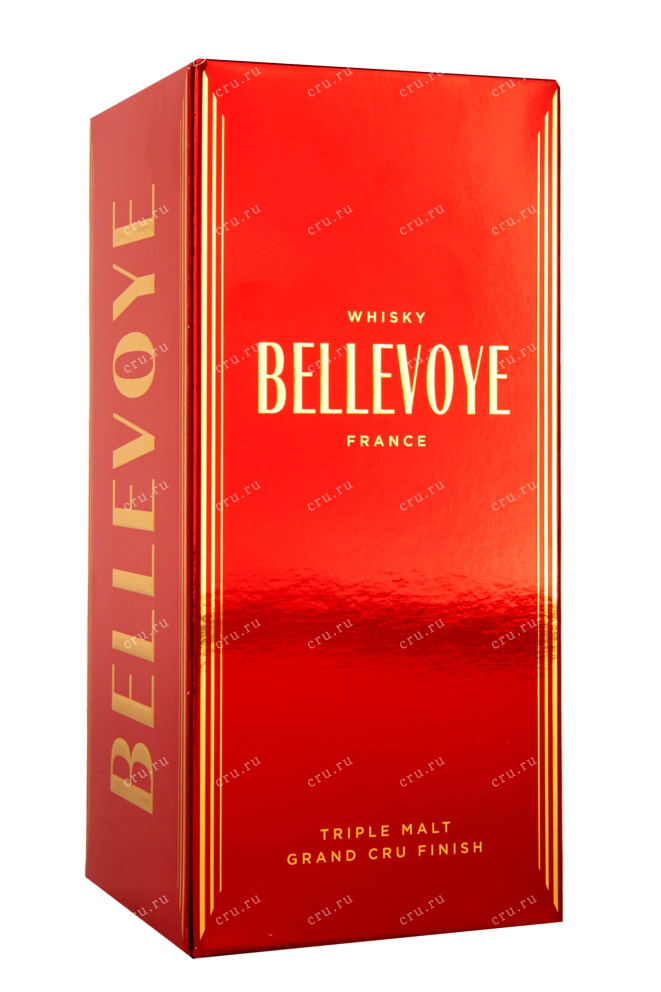 Подарочная коробка Bellevoye Triple Malt Finition Grand Cru  0.7 л