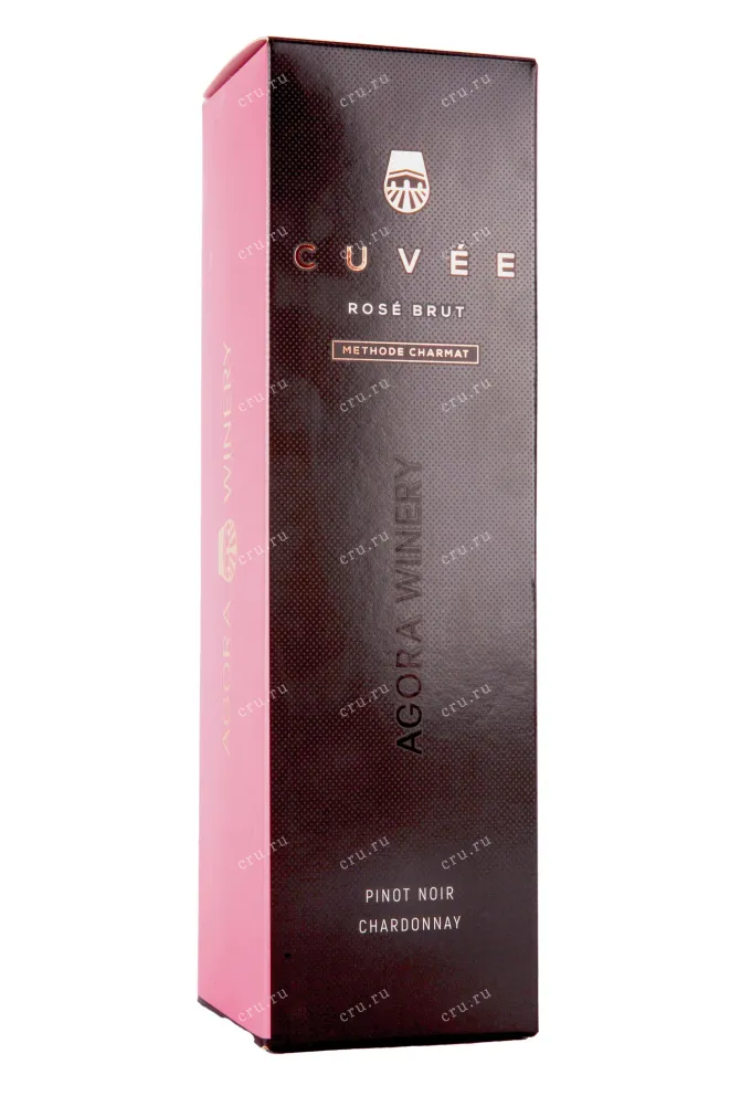 Подарочная коробка Agora Cuvee Pinot Noir Chardonnay in gift box 2023 0.75 л