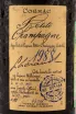 Этикетка Lheraud Petit Champagne 1988 0.7 л