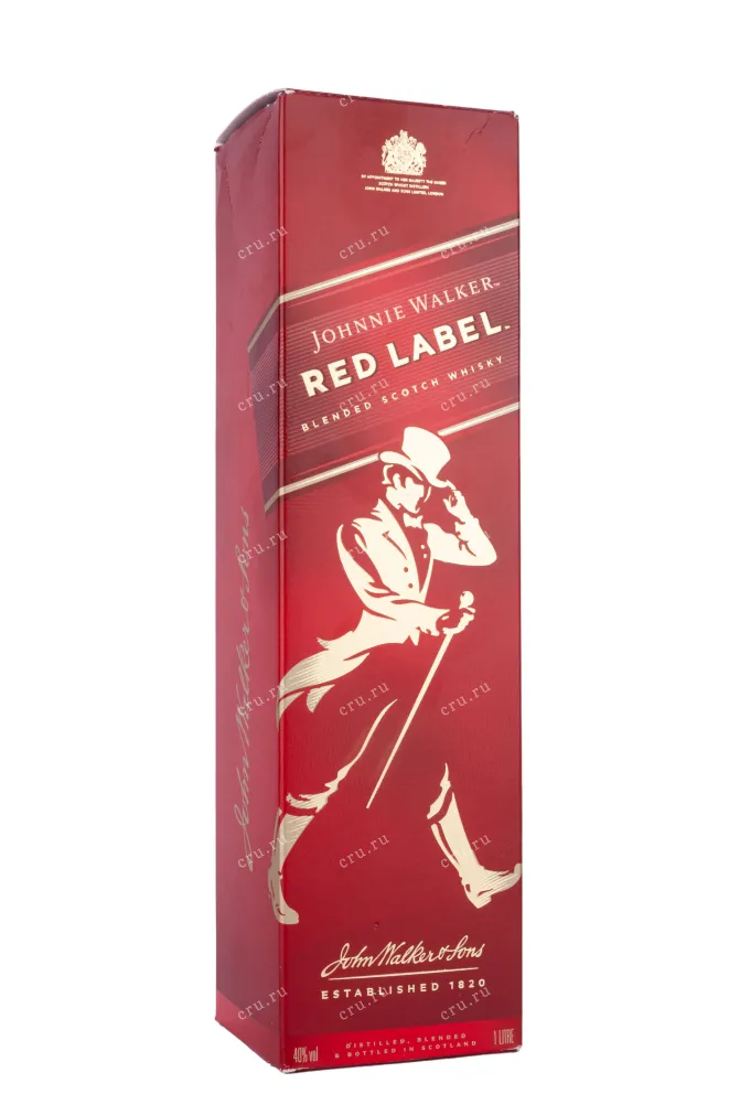 Подарочная коробка Johnnie Walker Red-label gift box 1 л