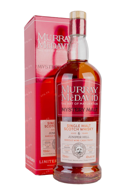 Виски Murray McDavid Mystery Malt Juniper Hill 6 Years Old gift box  0.7 л