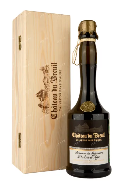 Кальвадос Chateau du Breuil Reserve Des Seigneurs XO 20 years wooden box   0.7 л