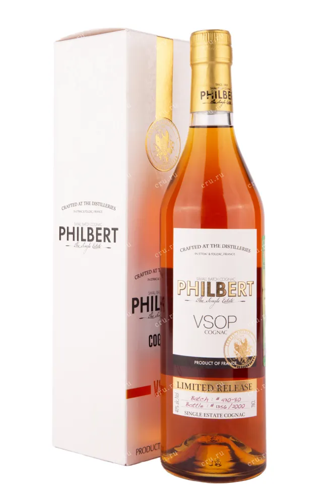 Коньяк Philbert Single Estate VSOP gift box   0.7 л