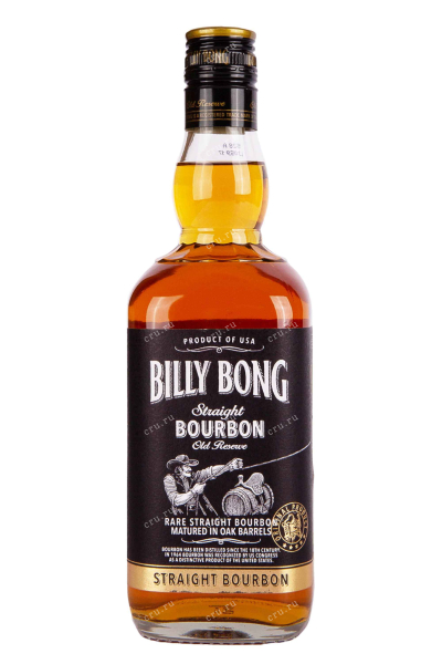 Виски Billy Bong Straight Bourbon Old Reserve  0.7 л