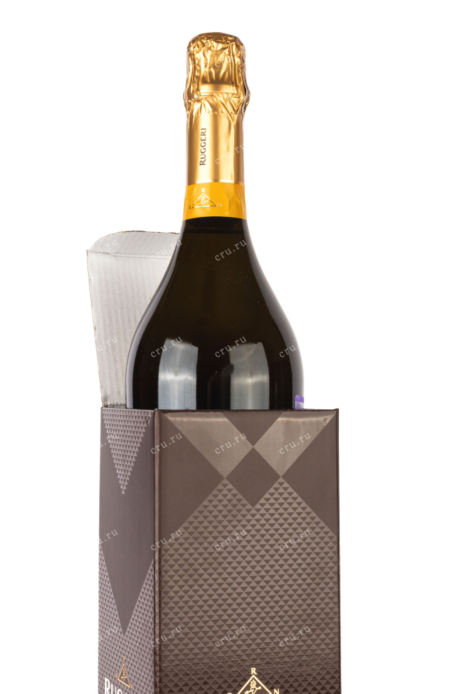 Игристое вино Ruggeri Prosecco Valdobbiadene Giall Oro gift box 2021 0.75 л