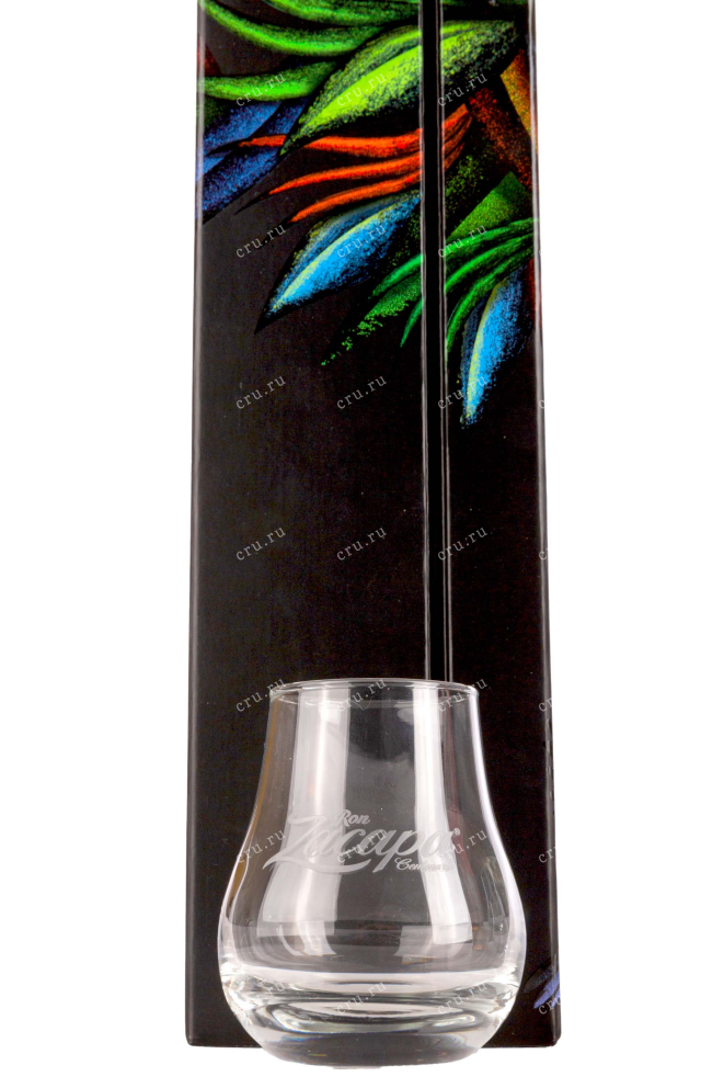 Набор с бокалами Zacapa Centenario Solera Gran Reserva 23 in gift box + 2 glasses  0.7 л